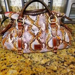 Dooney & Burke Python Satchel